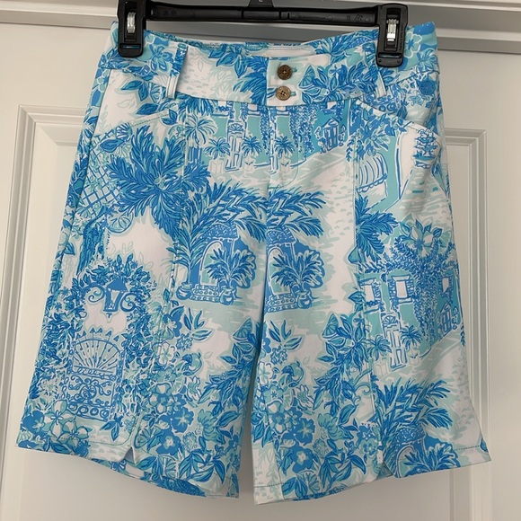 NWOT Lilly Pulitzer Bettina Luxletic Shorts size 4 - Picture 2 of 5